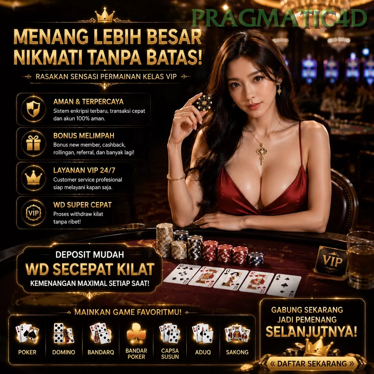 pragmatic4d Memperkenalkan Permainan Slot yang Menarik